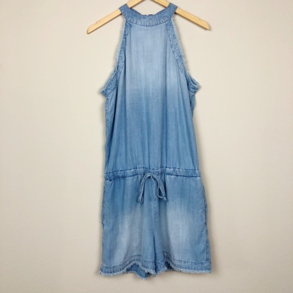 Anthropologie Cloth & Stone Frayed romper - Picture 6 of 6